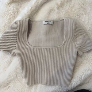 Aritzia Babaton Sculpt Knit Squareneck